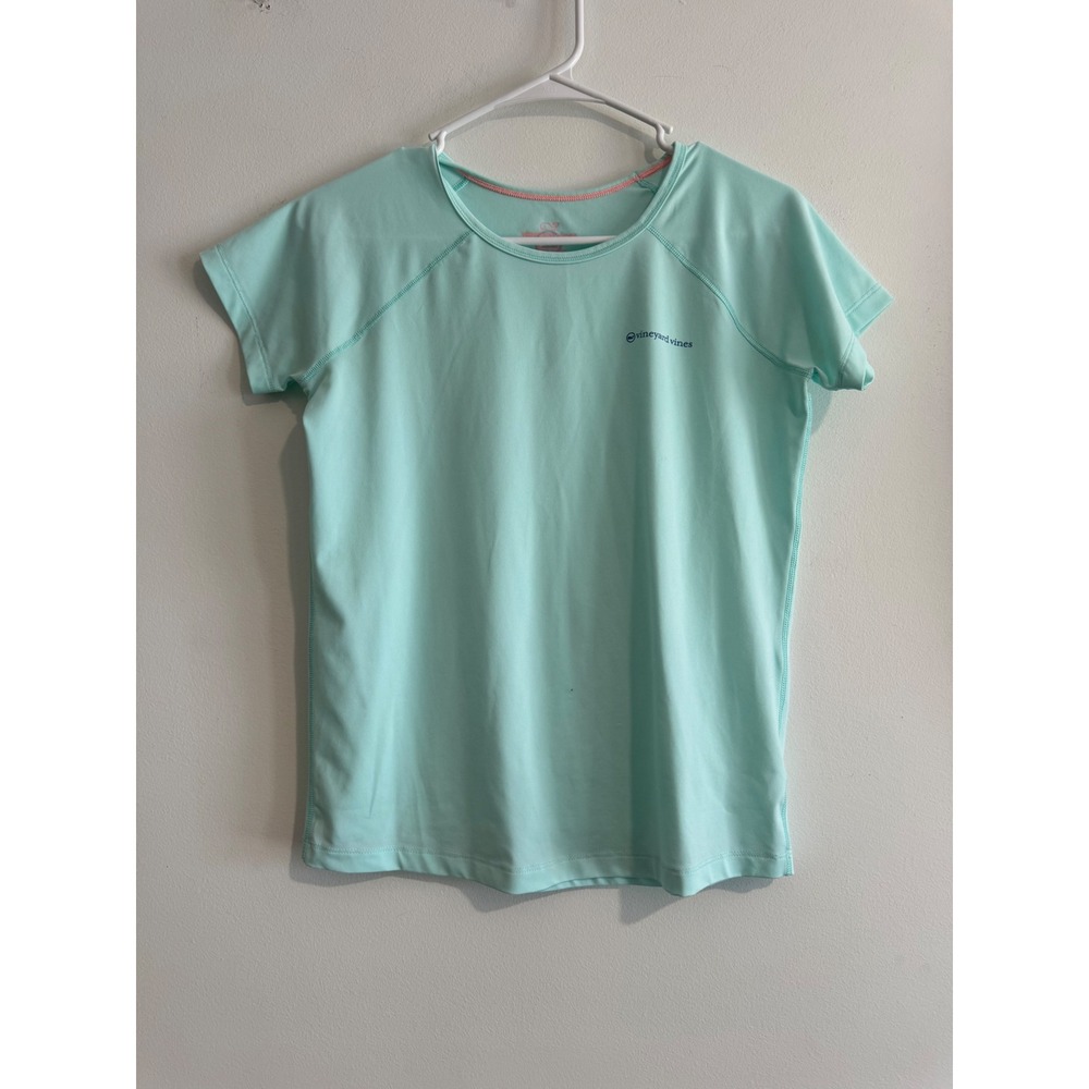 Vineyard Vines Performance Shirt girls XL Short Sleeve Active Tee swim rash
